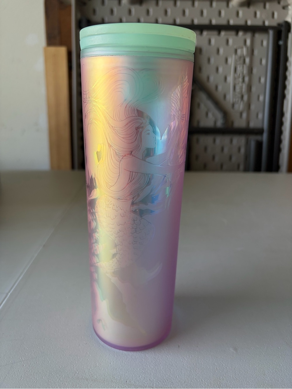 Starbucks Tumbler Travel Cup Iridescent Siren